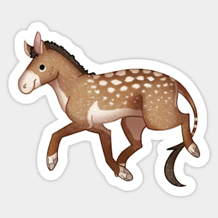 Cozy Orohippus Sticker